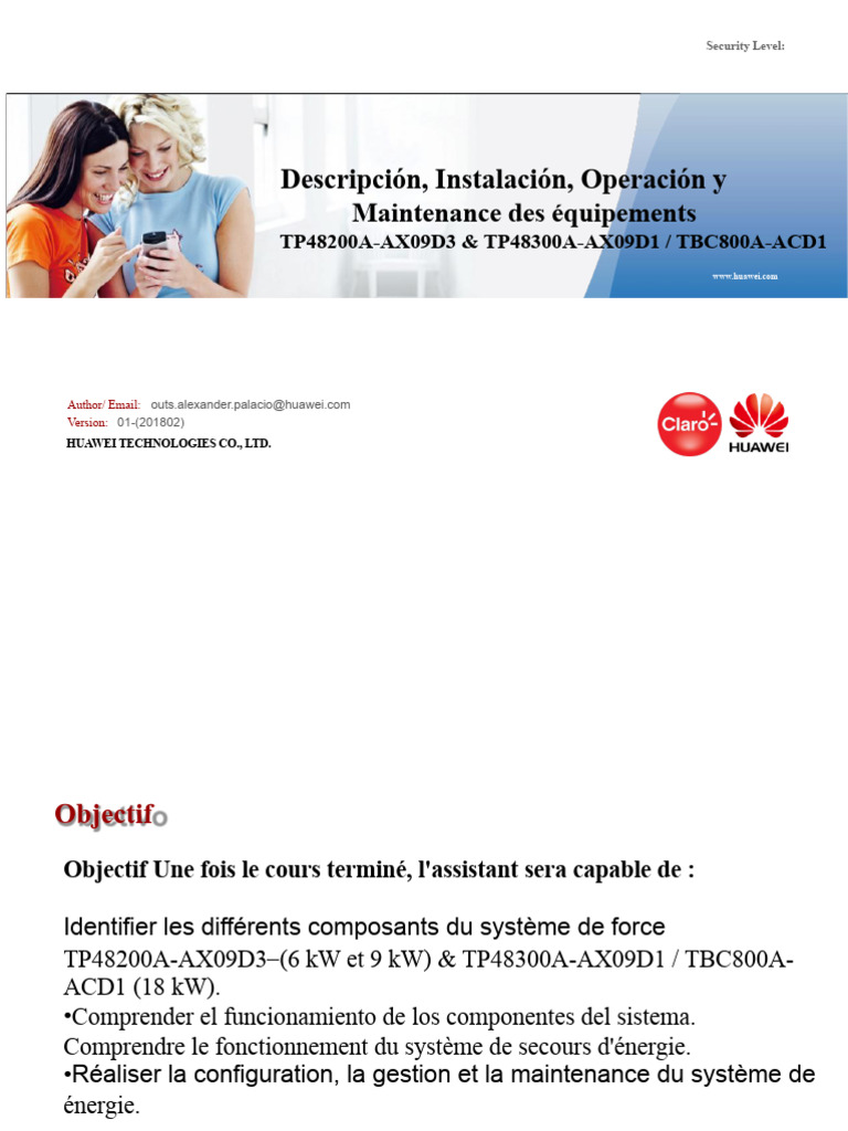 Guide d'installation et maintenance Huawei | PDF | Électronique ...