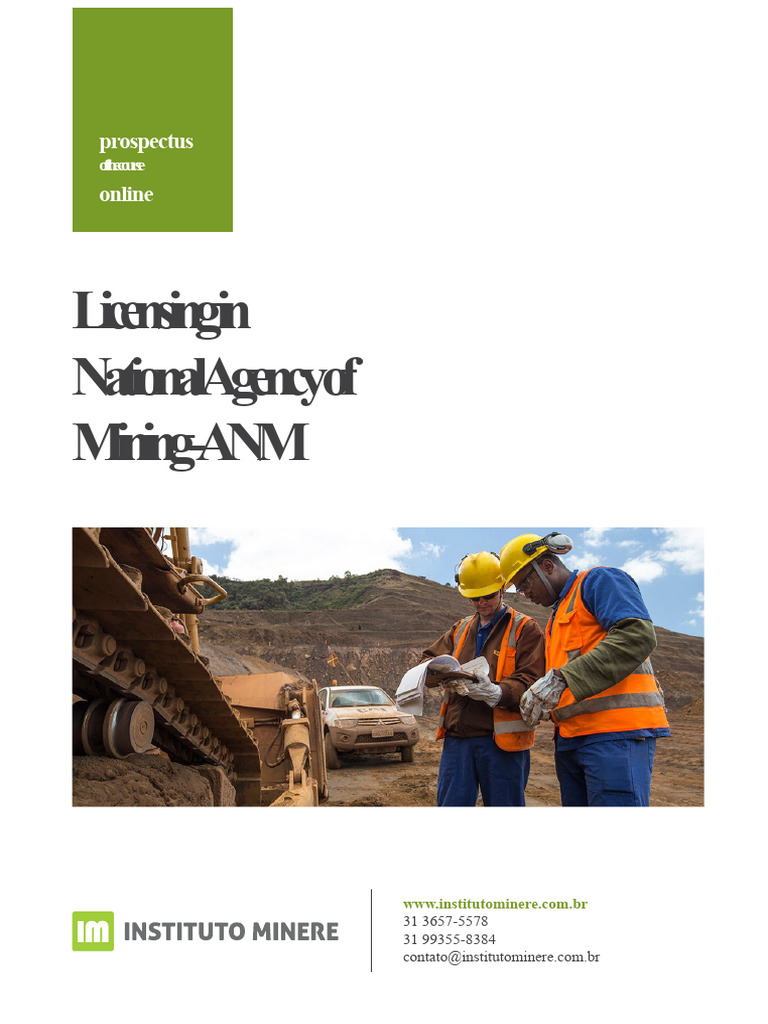 Online Course on Mining Licensing ANM | PDF | Mining