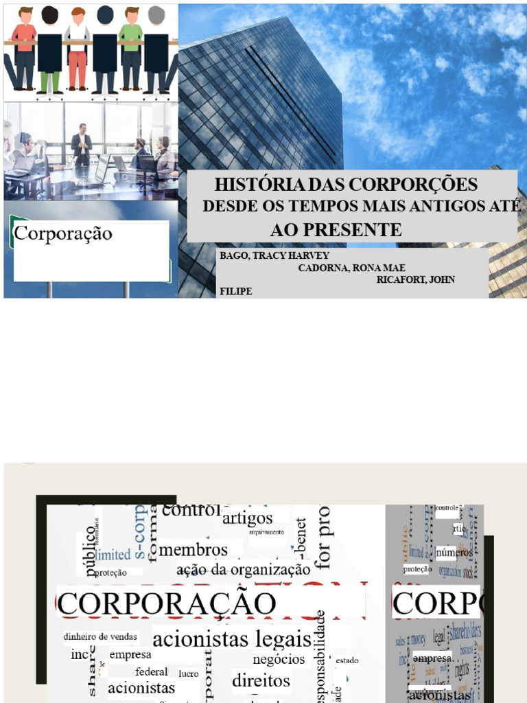Evolução das Corporações ao Longo da História | PDF | Corporações | Holanda