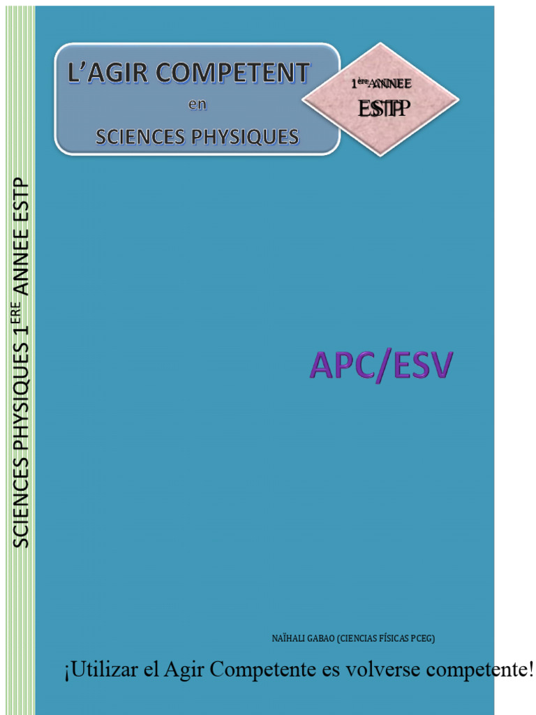 Actuar Competente en Ciencias Físicas | PDF | Ph | Solubilidad