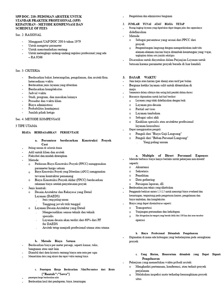 SPP DOC 210 | PDF