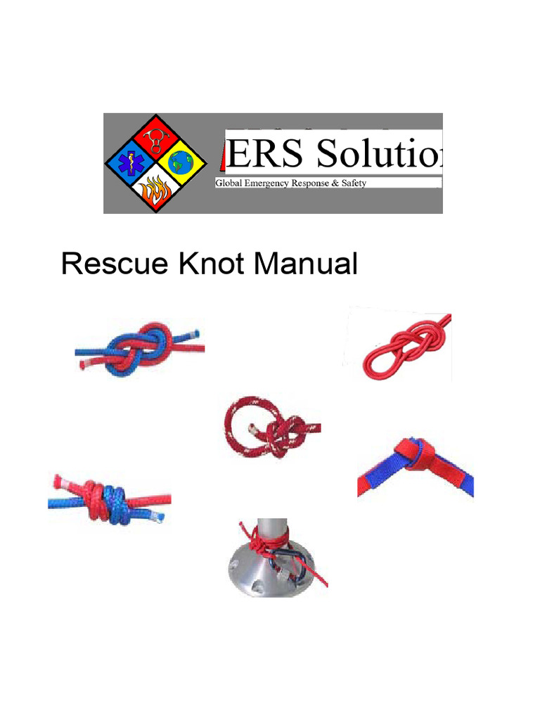 Rescue Knot Manual - Cmdte Jácome | PDF | Knot | Force