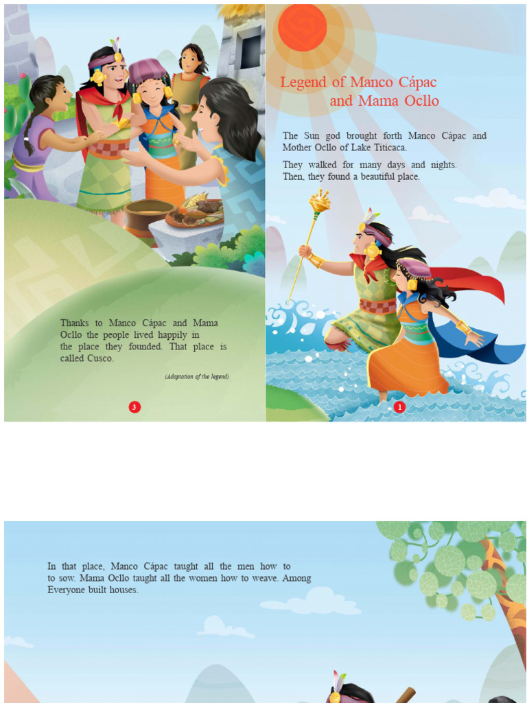 Legend of Manco Cápac and Mama Ocllo | PDF