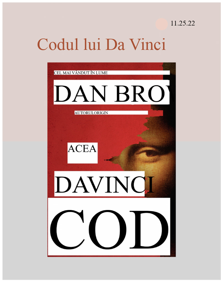 Codul Lui Da Vinci | PDF