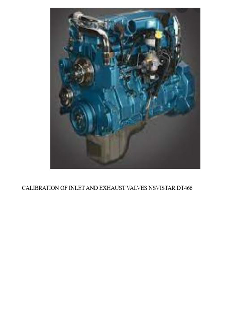 NAVISTAR ENGINE CALIBRATION | PDF