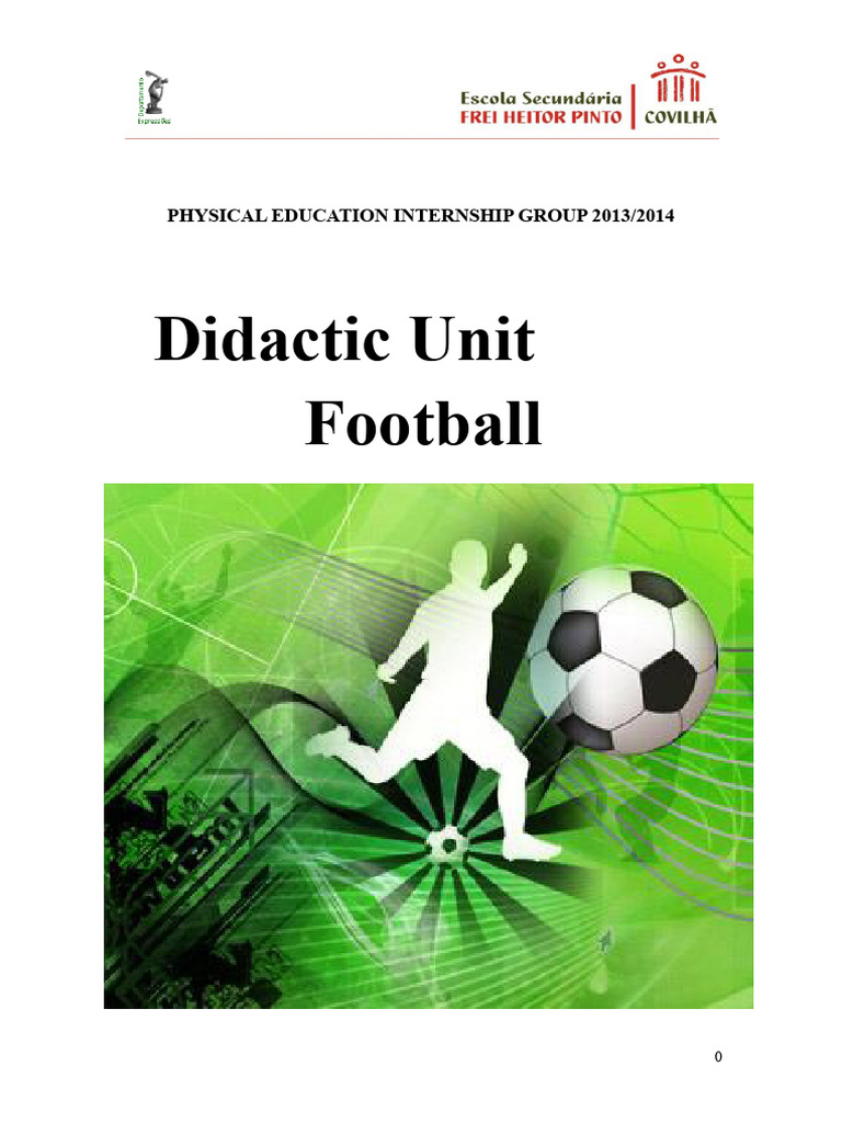 Football Didactic Unit PDF | PDF | Knowledge | Association Football