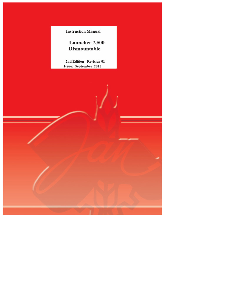 Lancer 7,500 Instruction Manual | PDF | Gear | Tractor