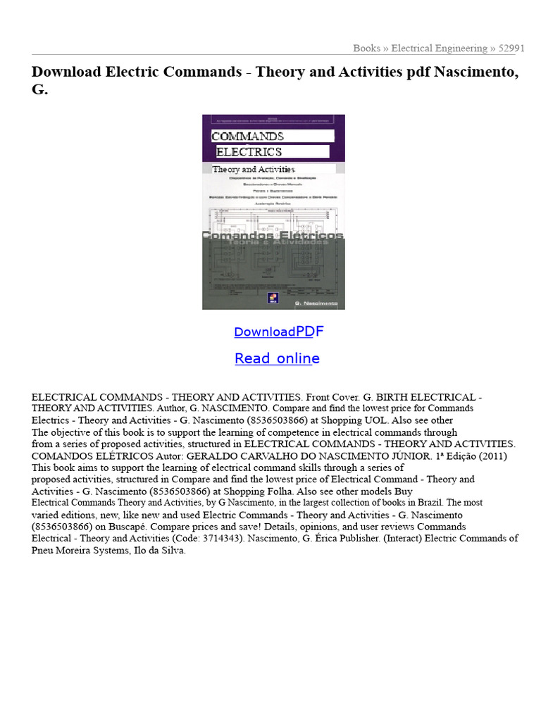 Electric Commands Theory and Activities.pdf | PDF