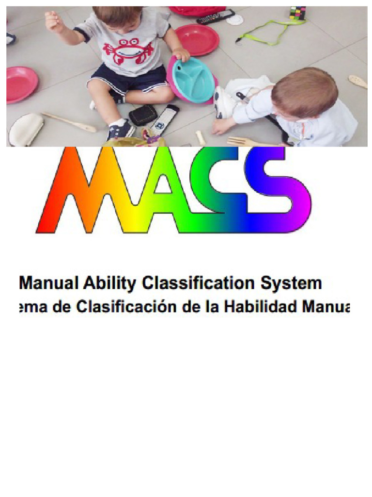Manual Ability Classification for Children | PDF | Cognitive Science ...