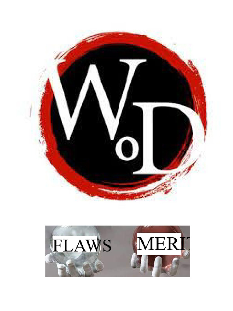 Vampire Character Merits Explained | PDF | Organized Crime | Knowledge