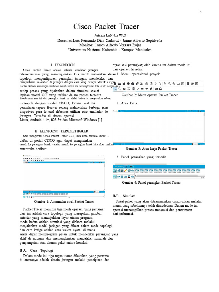 Panduan Lengkap Cisco Packet Tracer | PDF