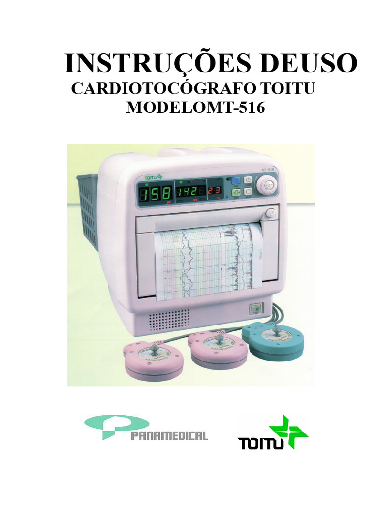 Panduan Pemeliharaan Cardiotocógrafo TOITU | PDF