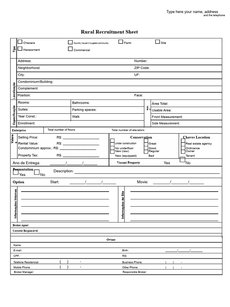 Rural Recruitment and Property Details | PDF