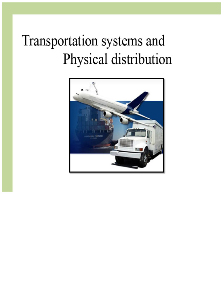 Understanding Physical Distribution Costs | PDF | Inventory | Warehouse