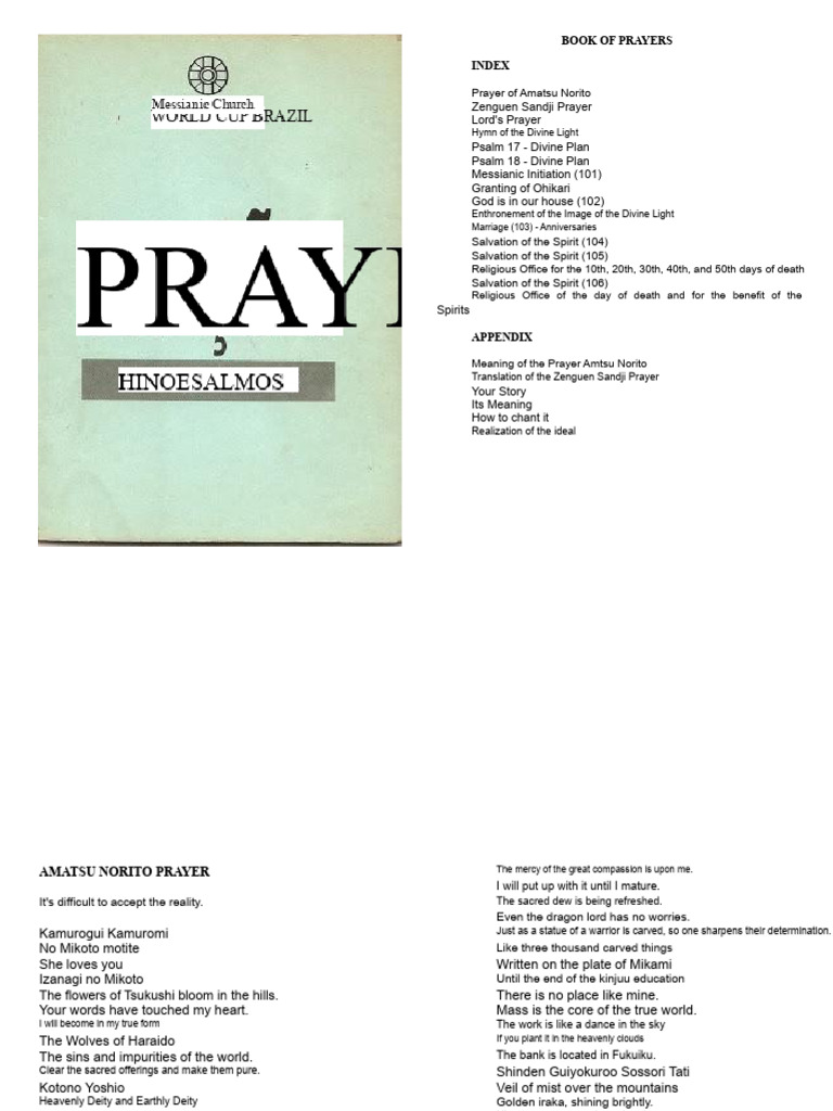 Comprehensive Prayer Book Guide | PDF | Lord's Prayer | Heaven
