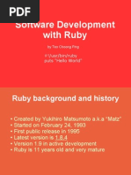 Download foss ruby software development by anon-404399 SN96613 doc pdf