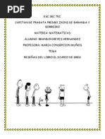 El primer libro trata de un niño llamado greg y trata de que su mama le regala un diario para que vaya escribiendo lo que le pasa  en su en el colegio y en su casa Greg escribe  todo lo que le suce