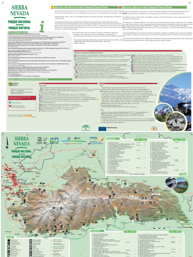 Explore Sierra Nevada National Park | PDF | Landscape | Trees