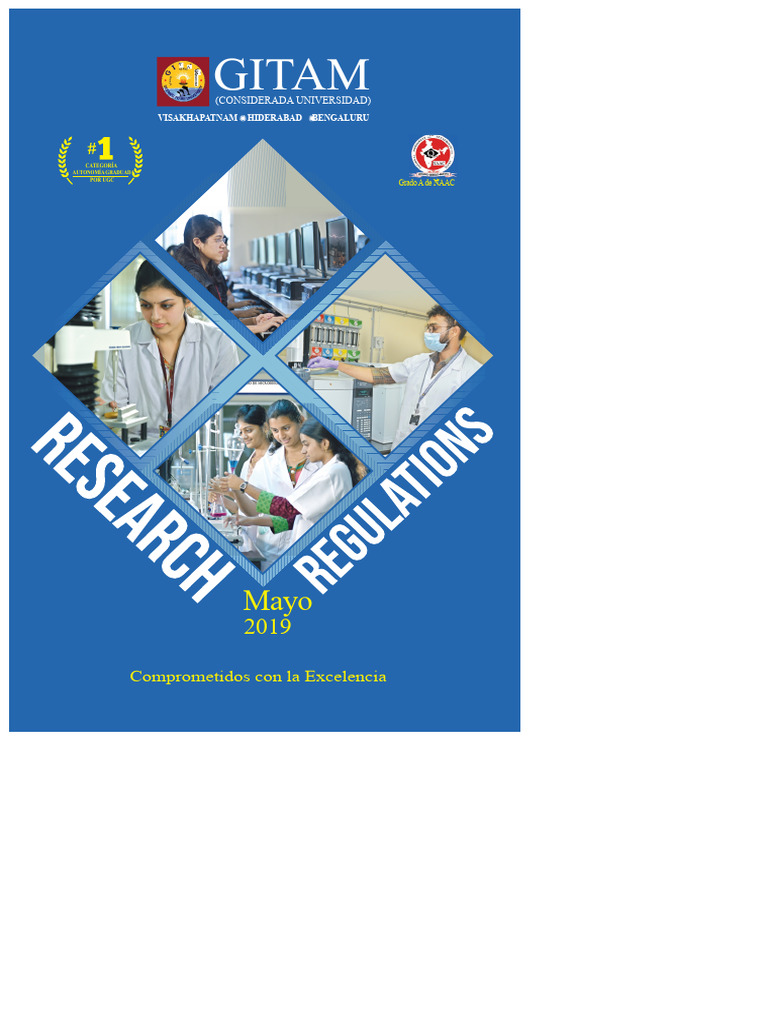 Directrices de GITAM | PDF | Doctorado | Universidad