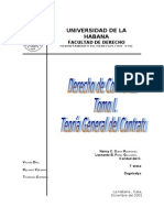 Derecho de Contratos - Tomo I - Teoria General Del Contrato - Nancy Ojeda R.