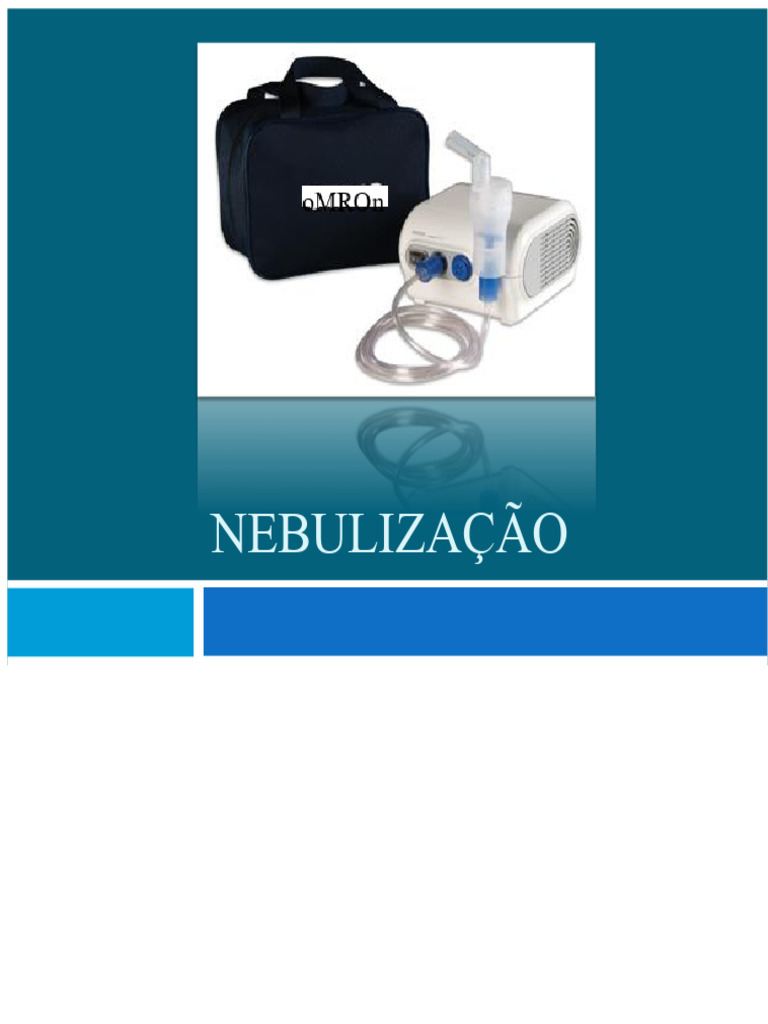 NEBULIZAÇÃO | PDF