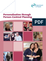 PersonalisatIon Through Person Centred Planning