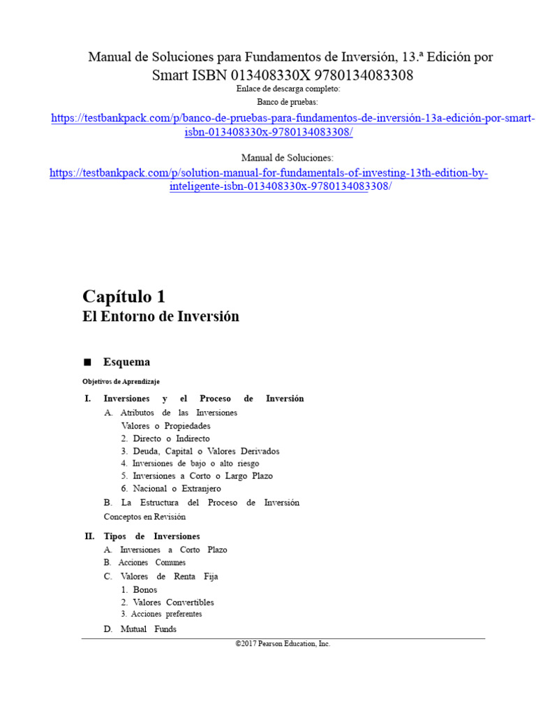 Guía de Inversión: Fundamentos y Tipos | PDF | Compartir (Finanzas ...