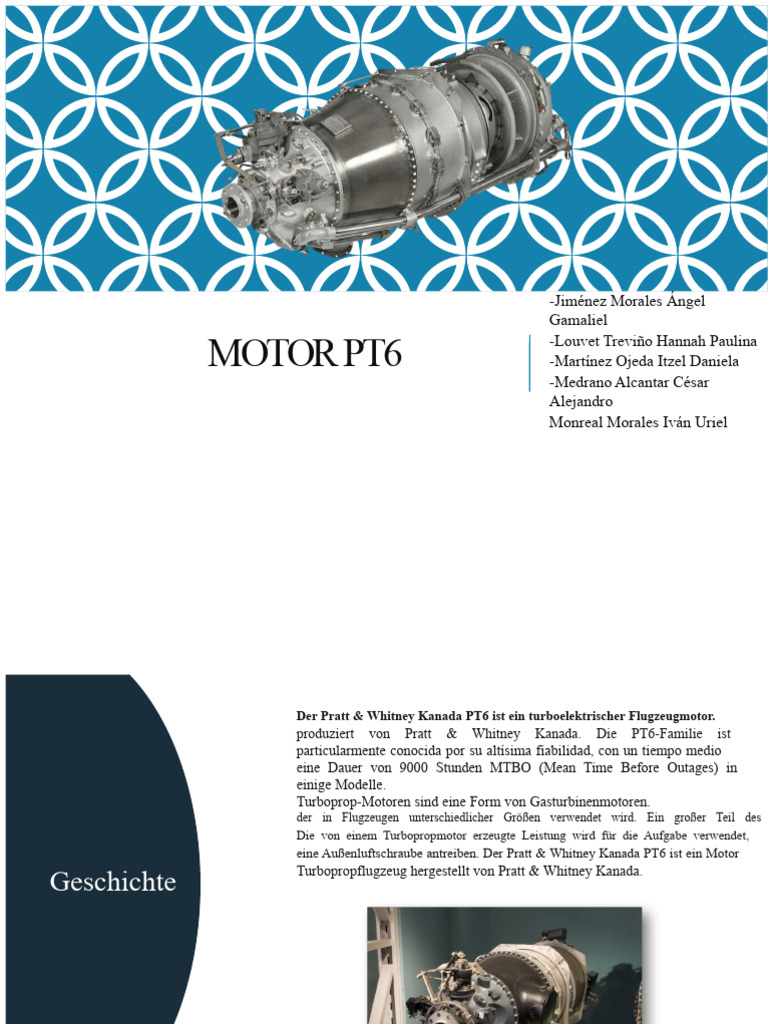 Motor Pratt & Whitney - Pt6 (1) | PDF