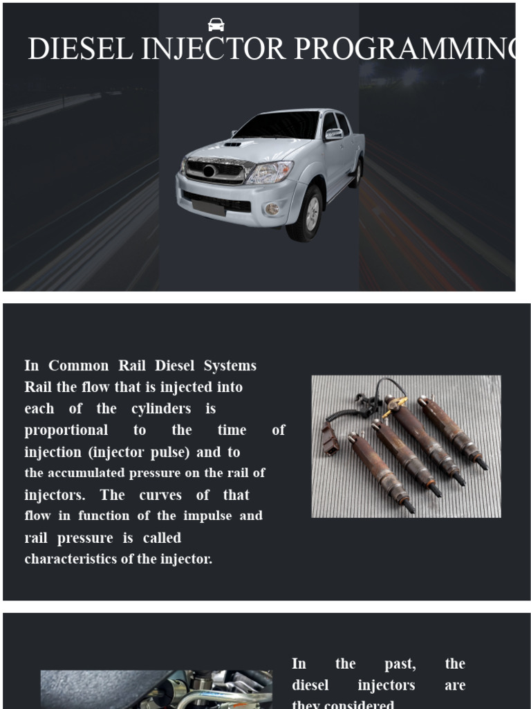 Diesel Injector Programming Guide | PDF | Fuel Injection | Diesel Engine