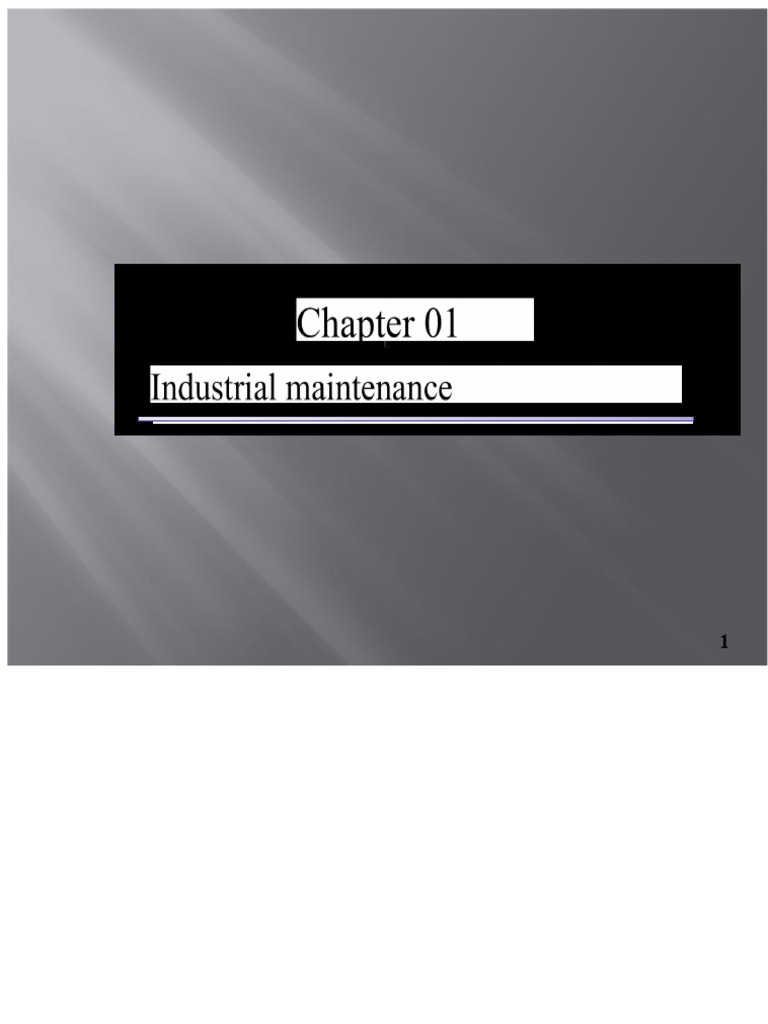 Comprehensive Guide to Maintenance Strategies | PDF