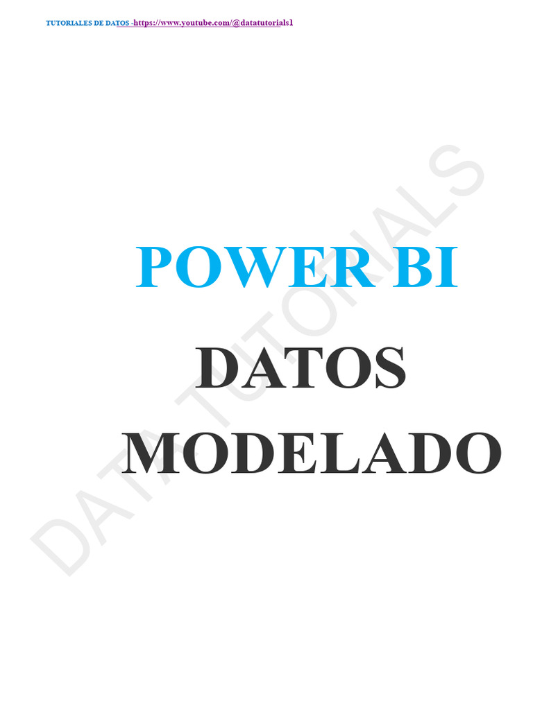 Modelado de Datos en Power BI: Guía Esencial | PDF