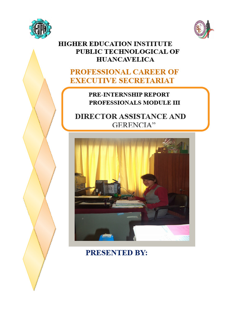 Pre-Internship Report: Executive Secretariat | PDF | Accuracy And ...