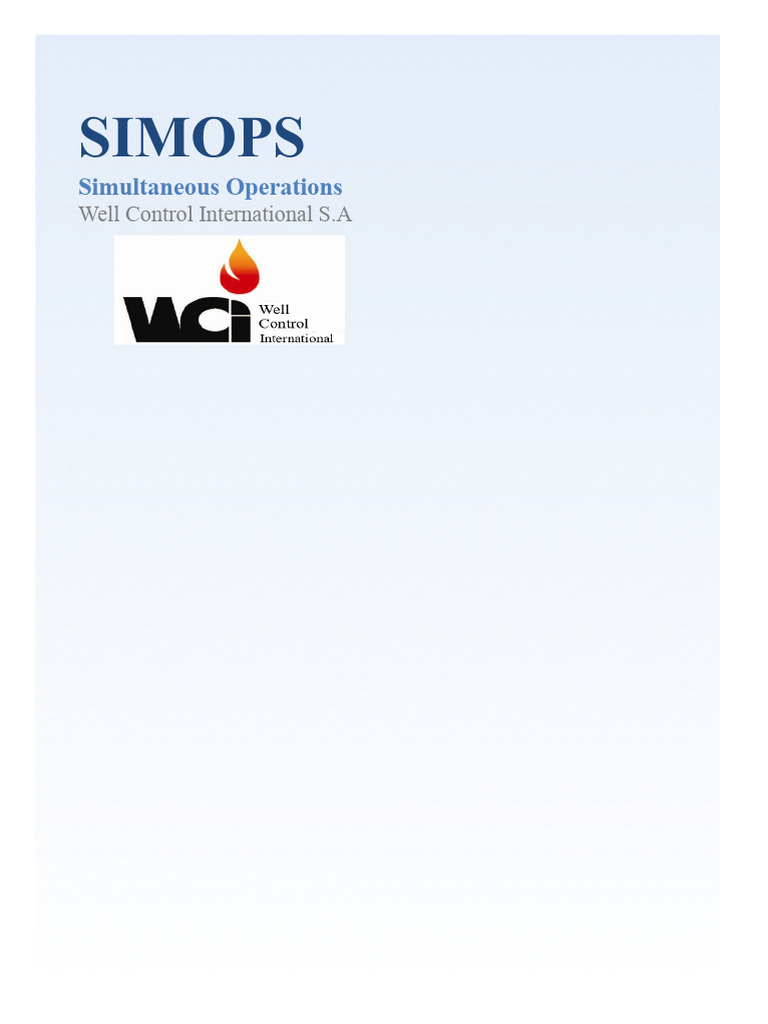 SIMOPS Management and Safety Protocols | PDF | Fires | Risk