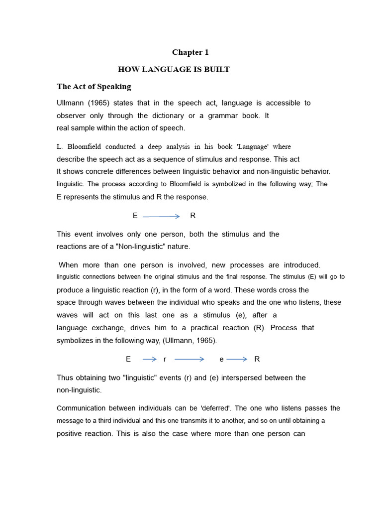 Understanding Language and Speech Dynamics | PDF | Semantics | Word