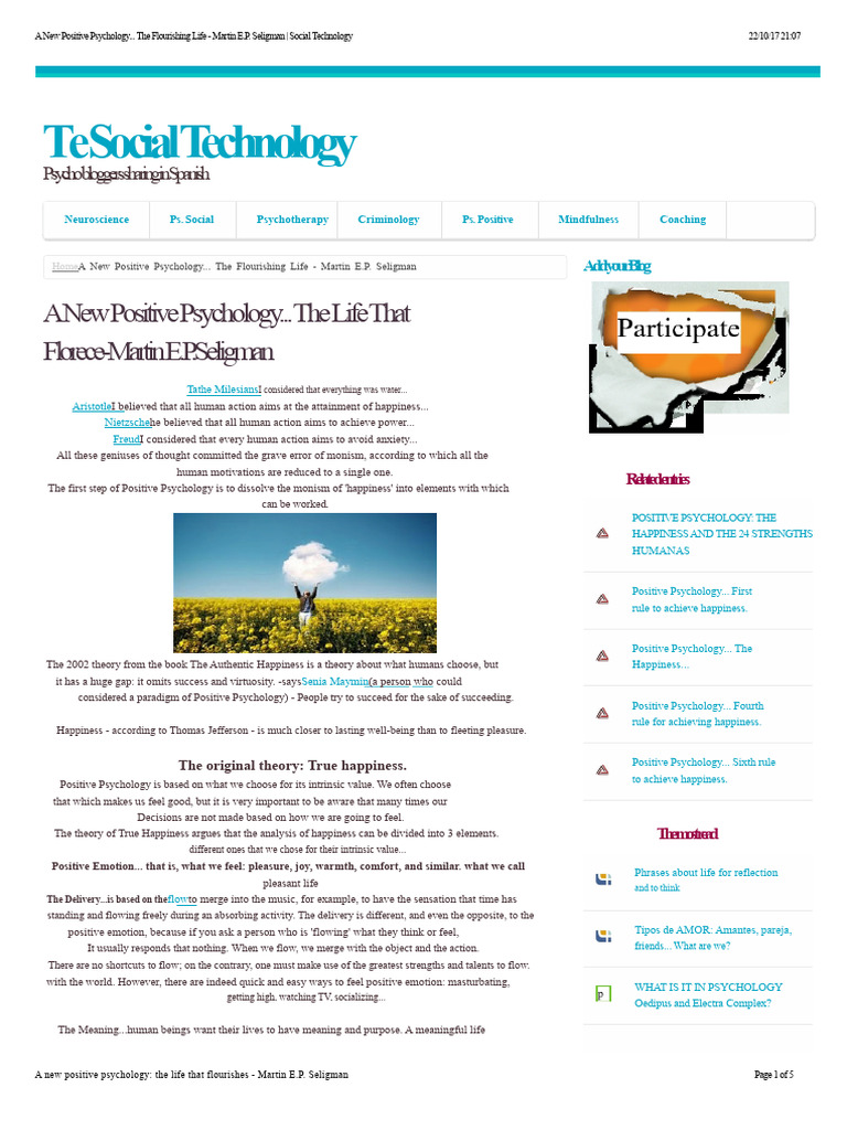 Positive Psychology and Happiness Insights | PDF | Positive Psychology ...