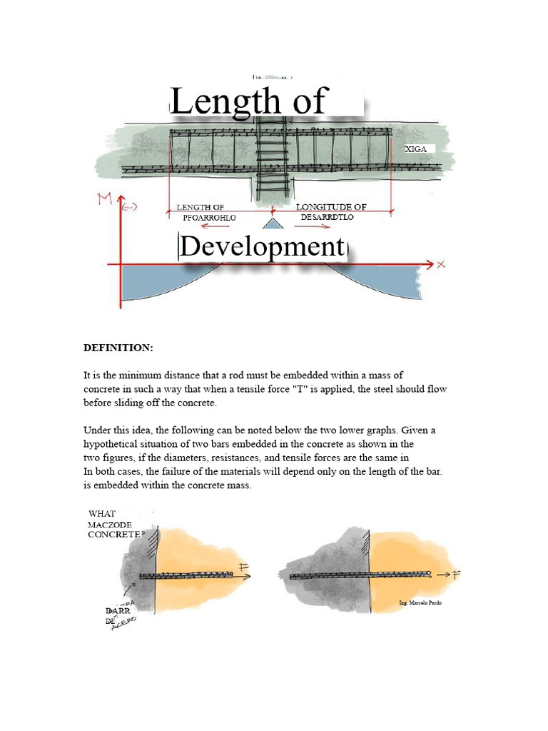 Generalities of Length of Development | PDF | Concrete | Construction ...