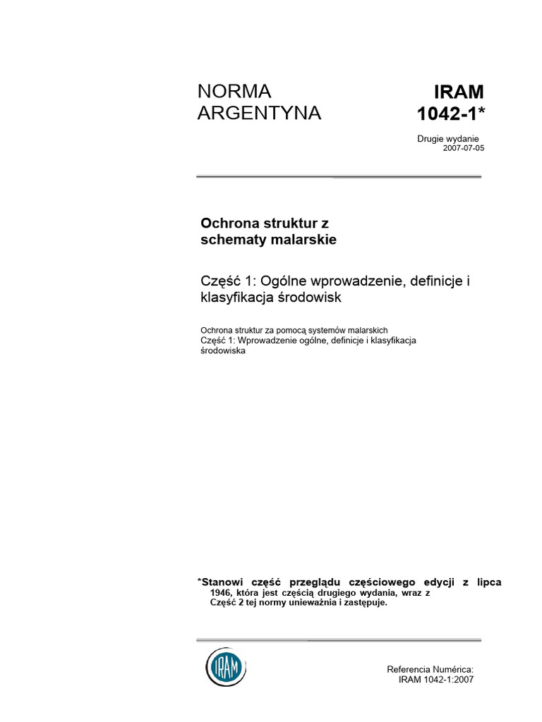 IRAM 1042-1 | PDF