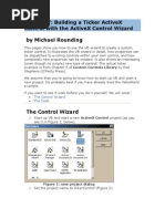 Tutorial 7: Building A Ticker Activex Control With The Activex Control Wizard by Michael Rounding