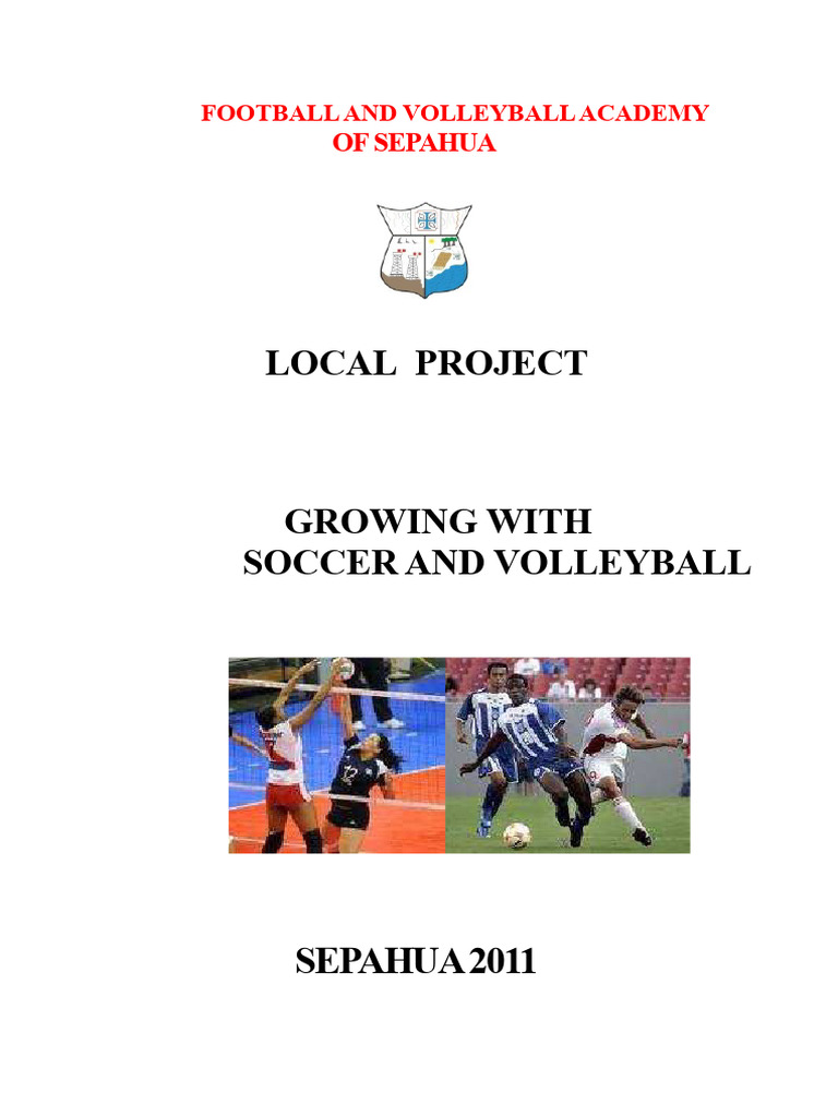 Valid Football and Volleyball Project | PDF | Adolescence | Youth
