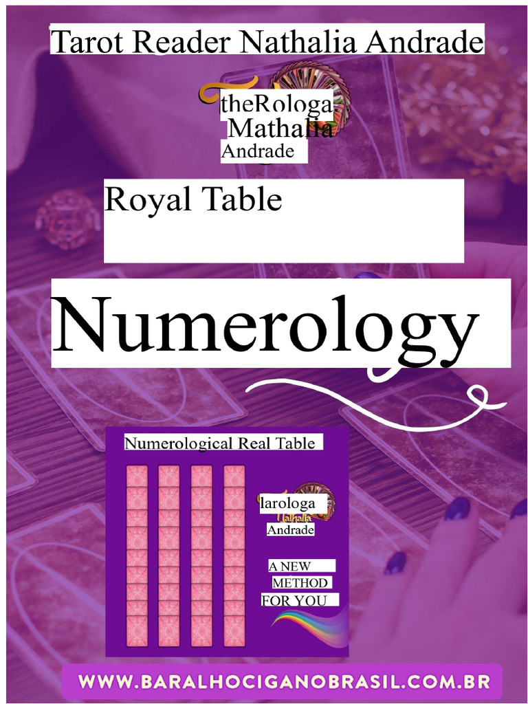 E-Book Royal Numerological Table | PDF | Psychological Concepts