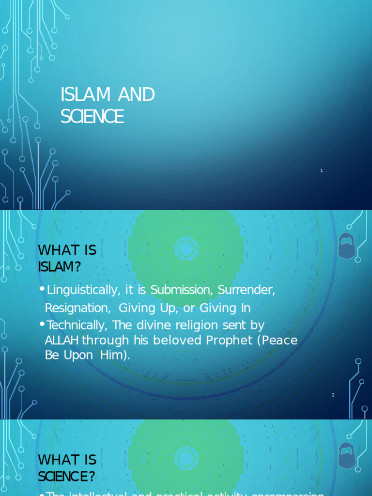 15 Islam and Science 15th Week Shahzaib 31122023 111527pm | PDF ...