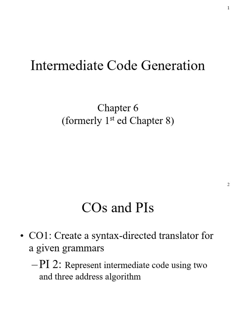 compilers_chapter_5 | PDF | Pointer (Computer Programming) | Parameter ...