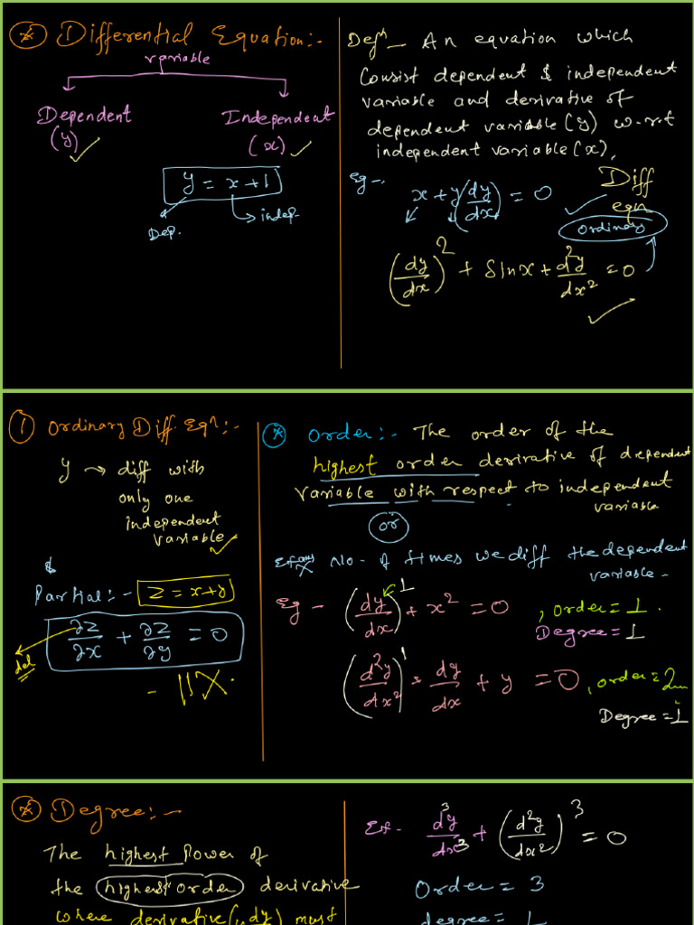 Diff Eq (1) | PDF