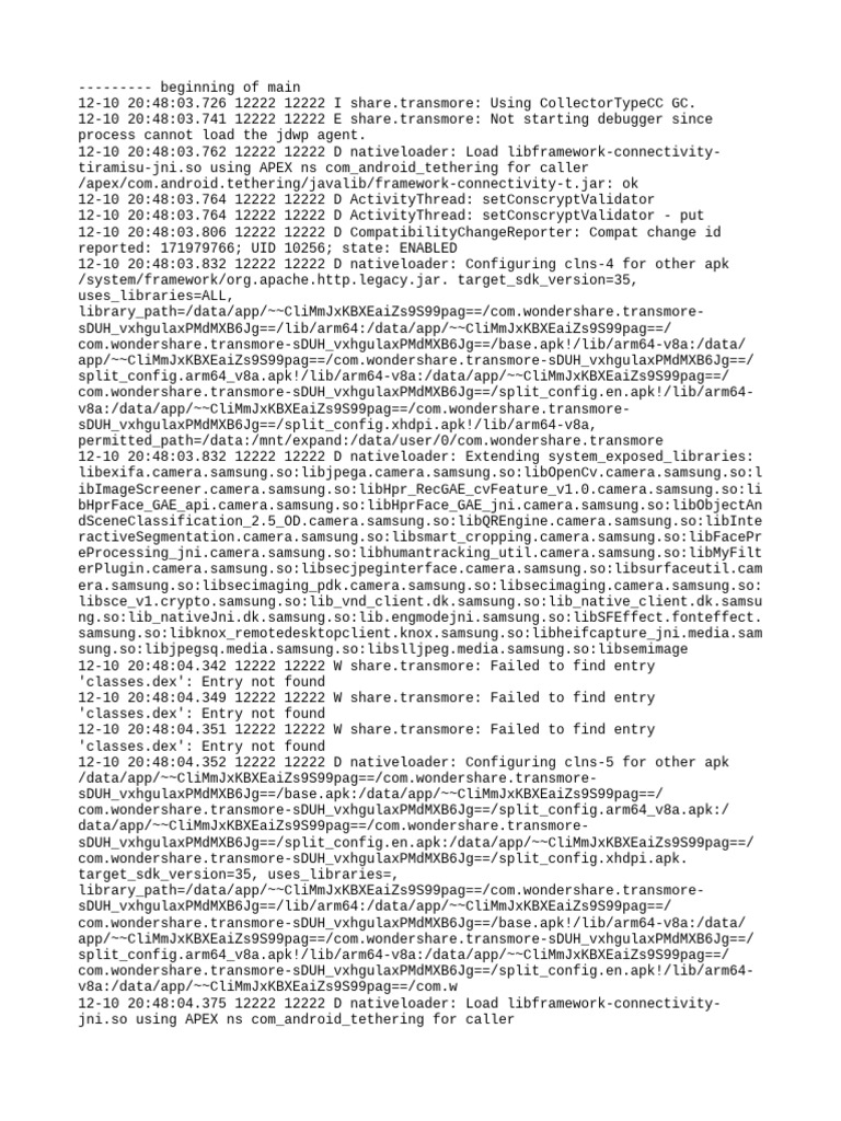log_connwa_2025-12-10 | PDF | System Software | Computing Platforms