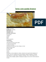 Batata Ao Forno Com Queijo Branco