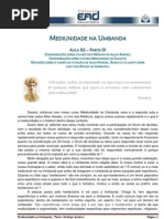 Mediunidade EAD - Aula 02 Parte 01