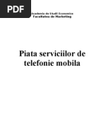 Piata Serviciilor de Telefonie Mobila