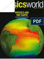 Physics and the Earth (our planet in perspective), Physics World, Vol. 25, No. 03, March 2012
