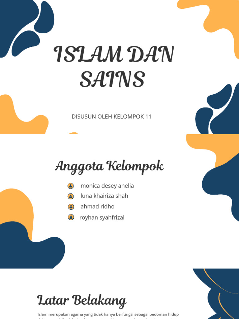 Integrasi Islam dan Sains Modern | PDF