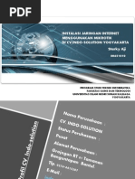 Download Laporan Kerja praktek Instalasi Jaringan Mikrotik Di CVindo-solution by Starky Aji SN96623604 doc pdf